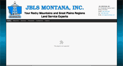Desktop Screenshot of jblsmontana.com
